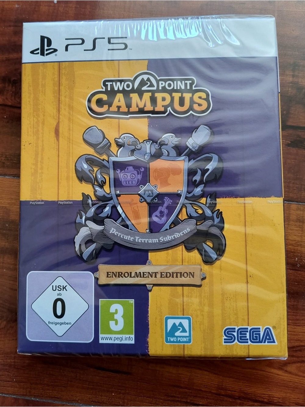 PS5 Two Point Campus Enrolment Edition - Purple & Yellow Sealed Brand new!